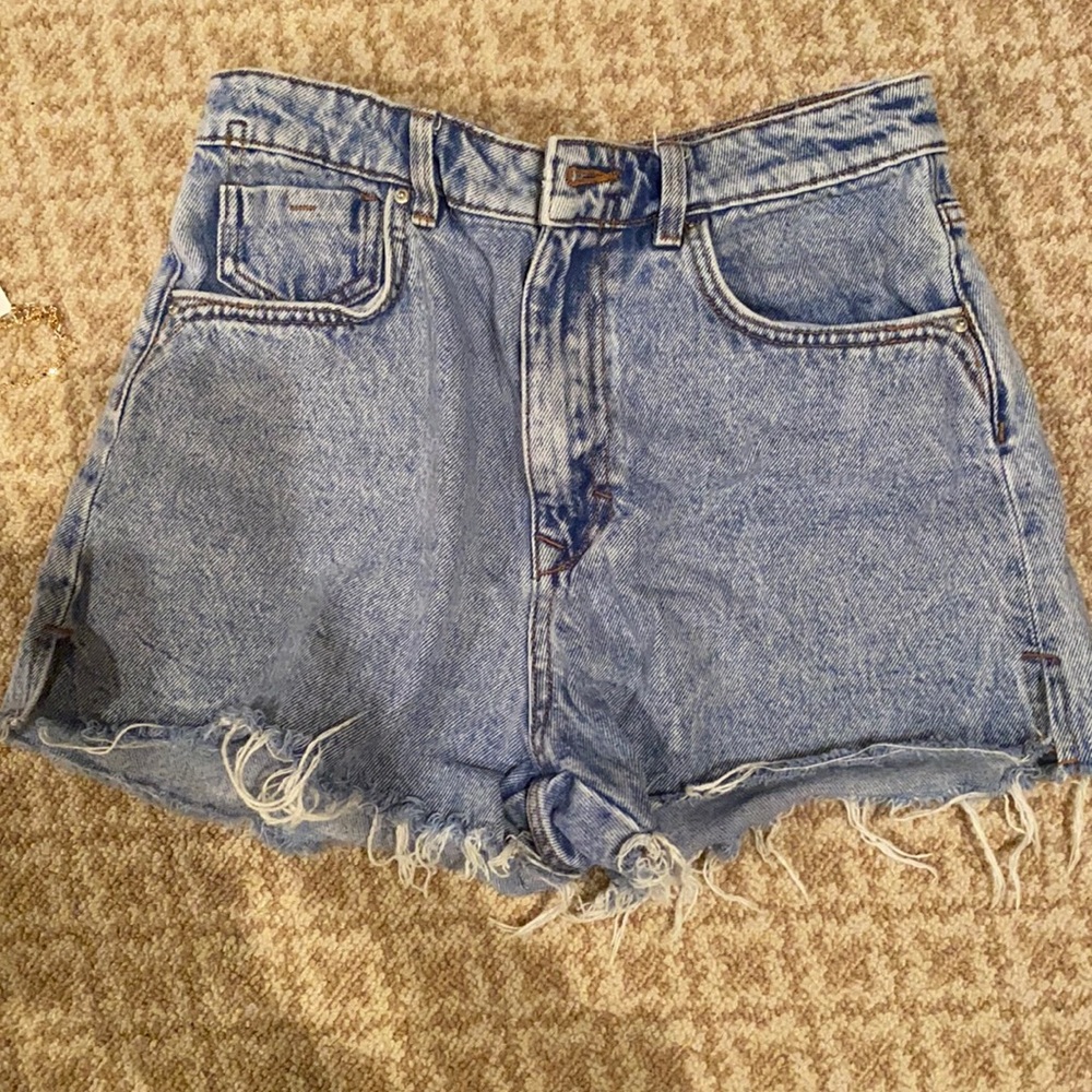 High Waisted Jean Shorts